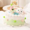 Creative Cute Cake Plush Doll High Quality Soft Stuffed Fruit Swiss Roll Wedding Birthday Cake Food Plush Toy Home Decor