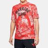 Under Armour Camo Letter T-Shirt Men Tops Red 1351585-608