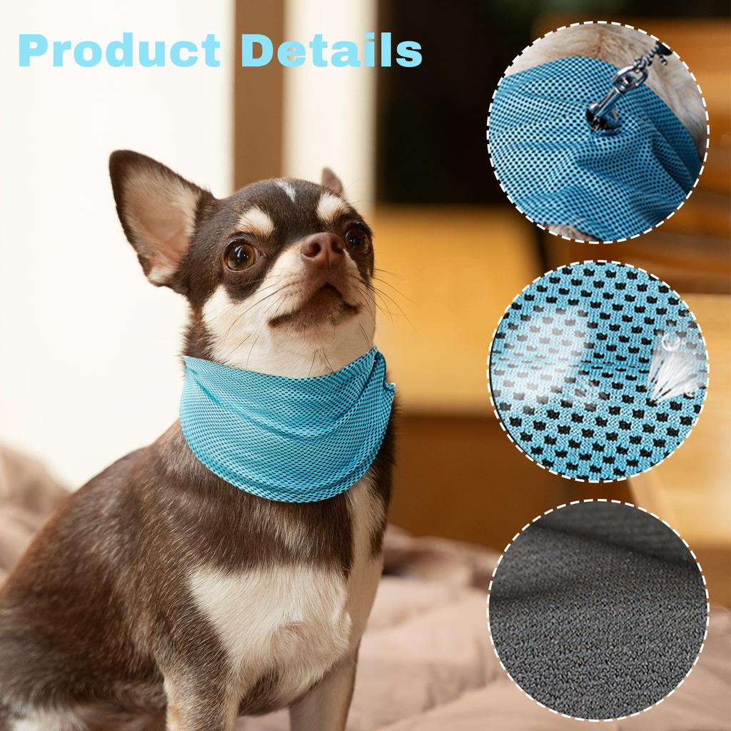 Kalter Haustierschal mit Knopflöchern zum Ausgehen, geeignet für kleine, mittelgroße und große Hunderassen