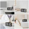 Large LED Display Digital Clock with Snooze Function 12/24Hr Bedroom Clock