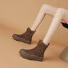 Snow boots women's fleece and thicker, winter non-slip warm short boots women's sub-zero cotton shoes