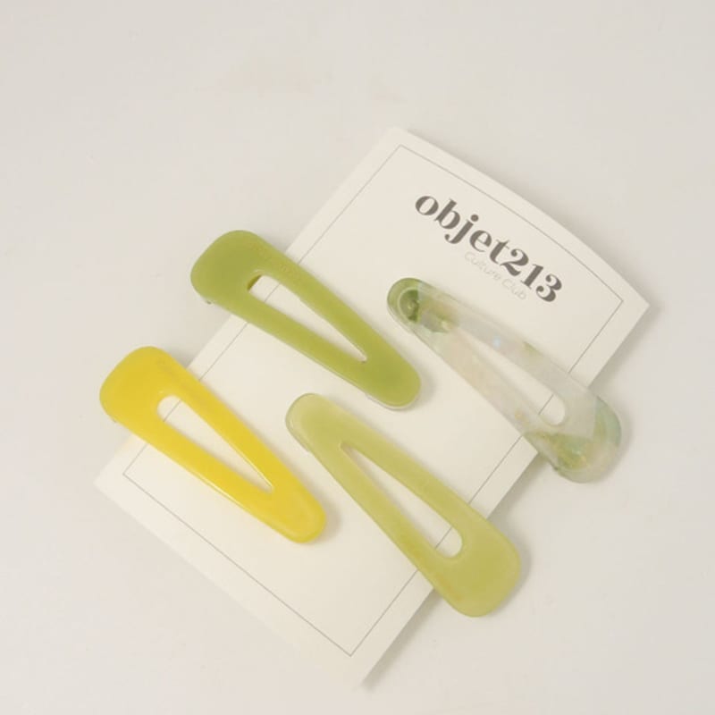 

objet213 Neon Lime Small Clip 1. Aurora Green