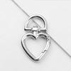 Heart D-ring D-ring Dog Hook Key Ring Hook Bag Accessory