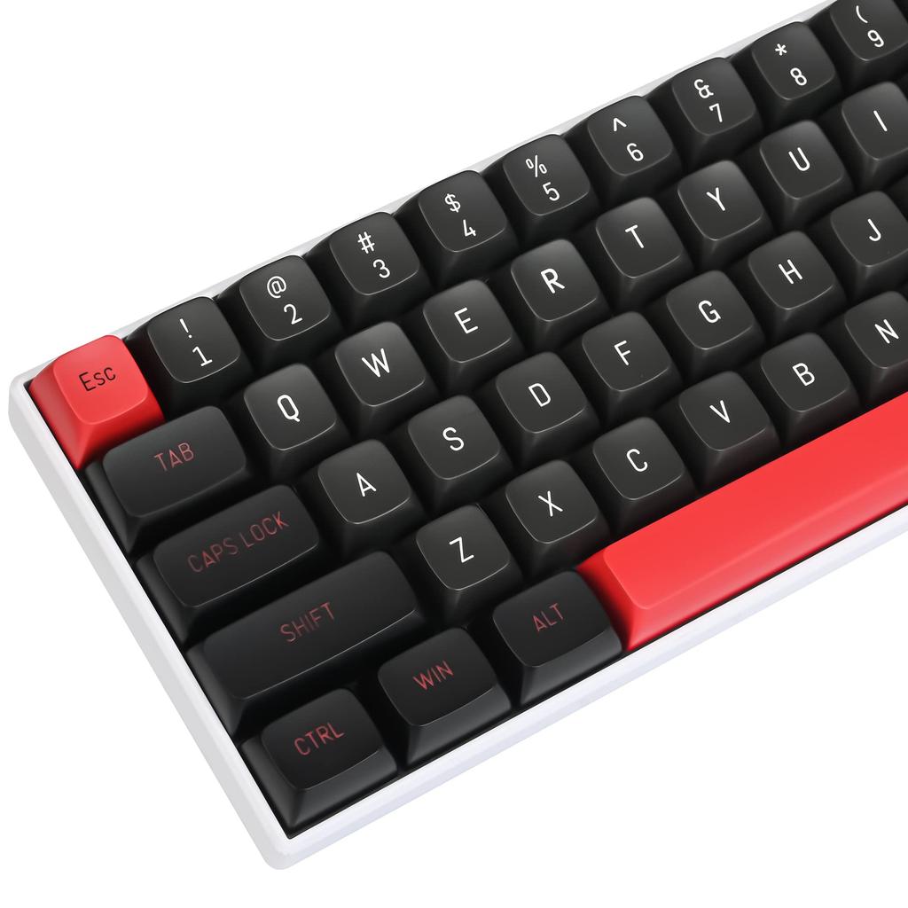 Evil Dolch CSA Custom Keycap Set for MX Switches Gaming Mechanical Keyboards Keycaps, 160-Key Double-Shot Cherry/Gateron 60%/64/GK61