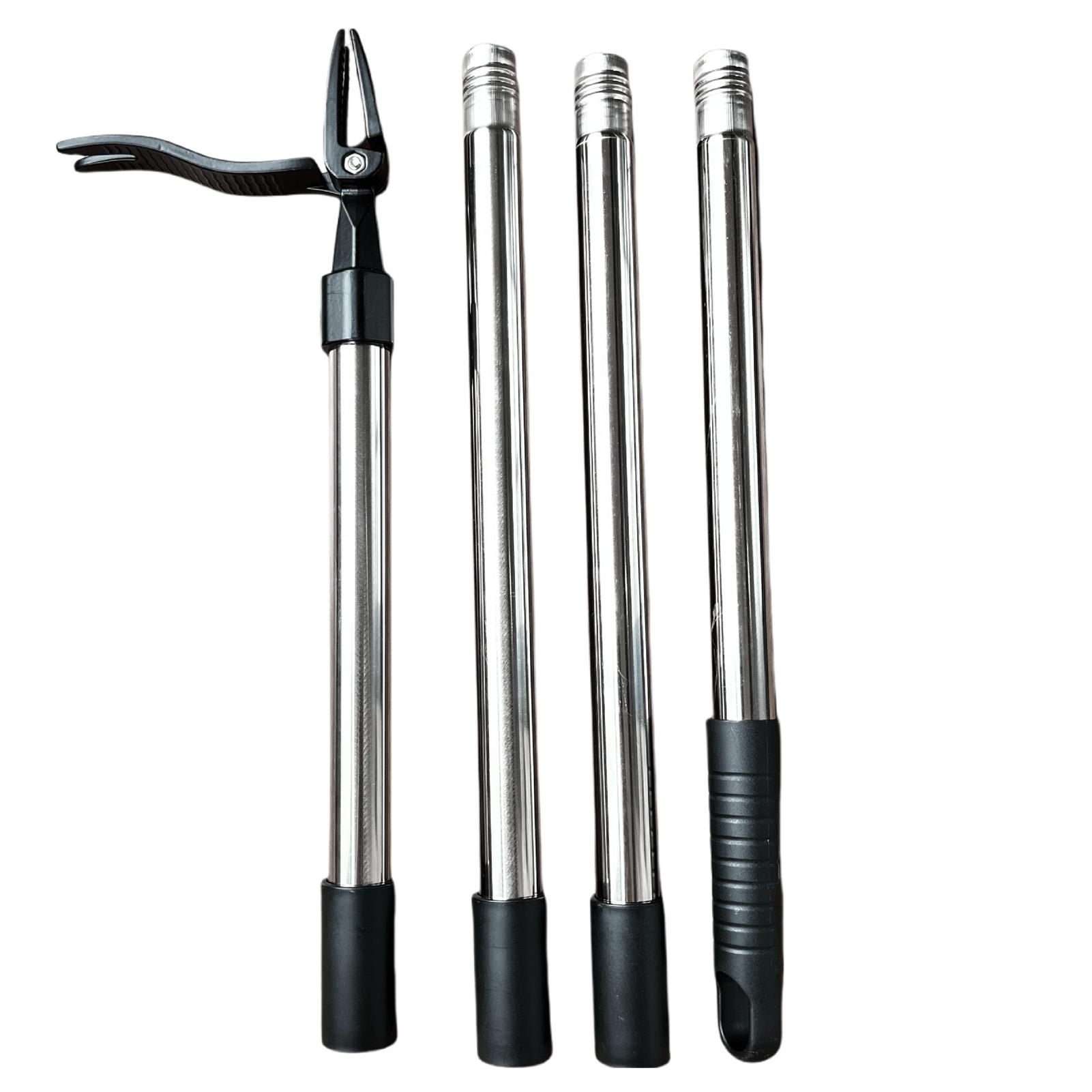 

Инструмент для удаления сорняков стоя с регулируемой ручкой 44 дюйма, ручной инструмент для прополки с 4 когтями для сада, газона, двора