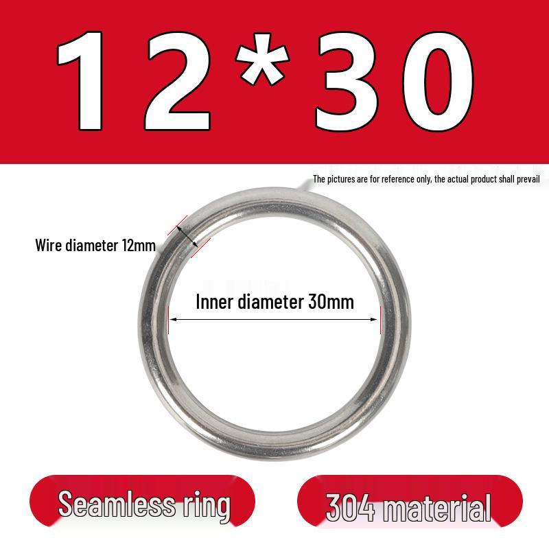 Stainless Steel Seamless O-Ring: Corrosion-Resistant Accessory for Handbags and Pet Gear