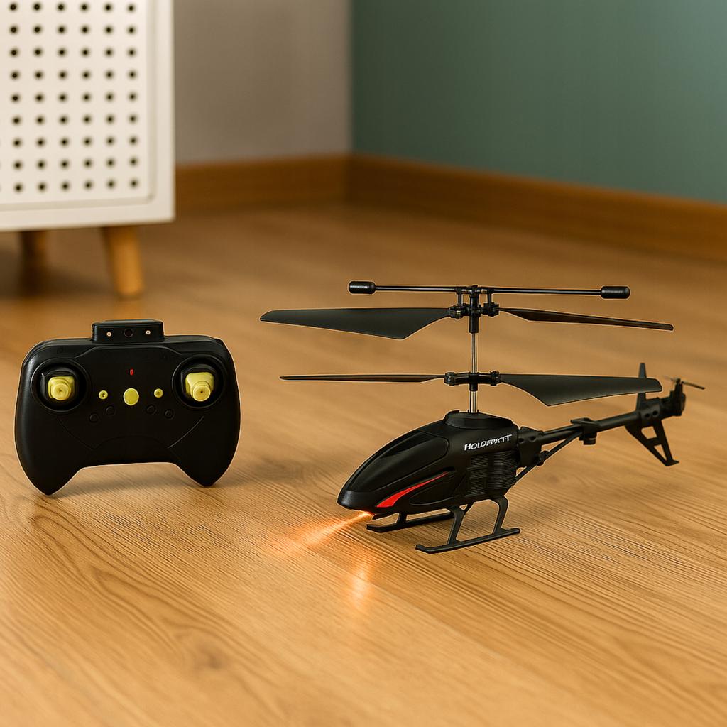 Remote Controlled Helicopter Solid Remote Controlled Rc Led For Kids Toy
