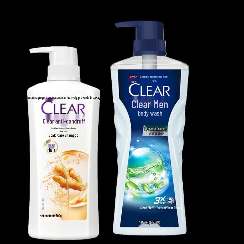 Clear Scalp Care Shampoo & Body Wash Duo Set