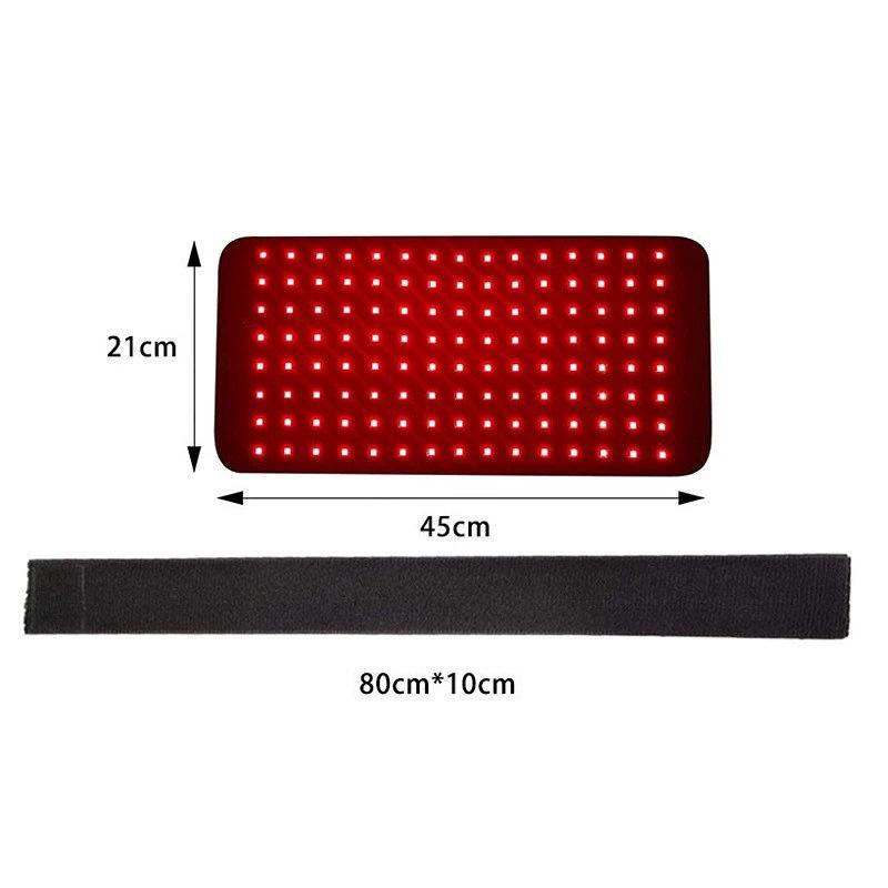 120 LED Beads Red Light Therapy Waist Belt - Multi-Area Heating Beauty Device