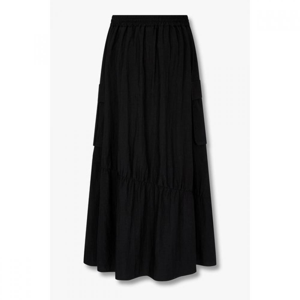 Vov Cargo Flare Shirring Skirt 7125335501