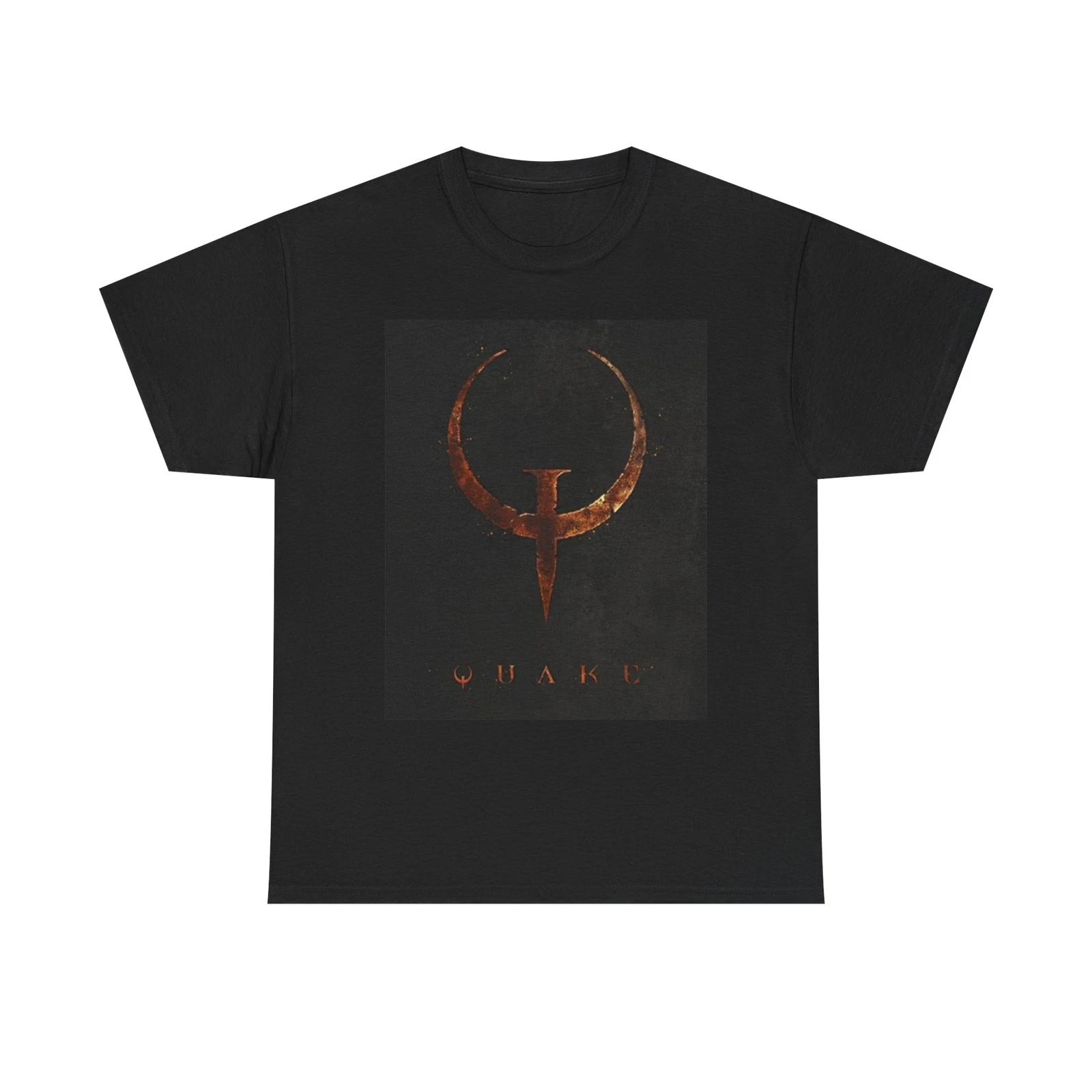 Men s and Women s T-shirts Quake Video Game Retro XS