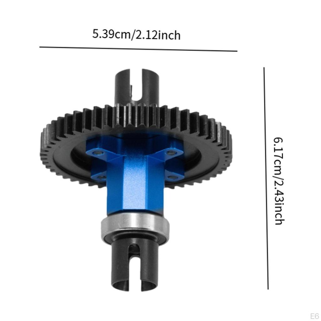 Metalldiffusjonsgirmontering for RC-bil Midtdifferensial Reservedeler 1:8 Skala