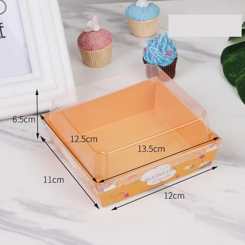 Disposable Square Transparent Food Containers