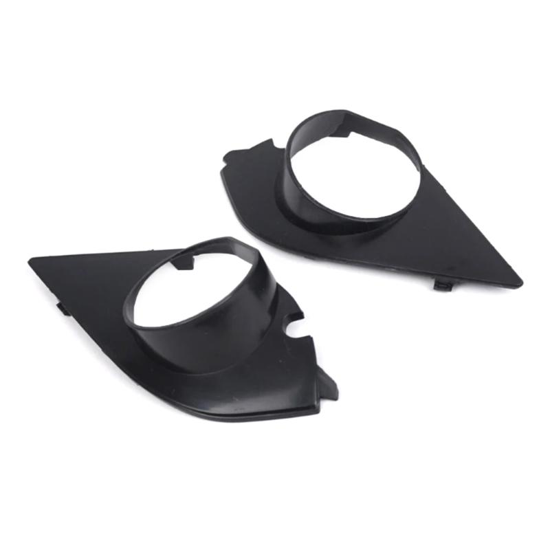 Left/Right Foglight Grille Cover Fit for E60 E61 51117896603 51117896604 Fog Lamp Bumper Frame Grille Cover Insert Trim