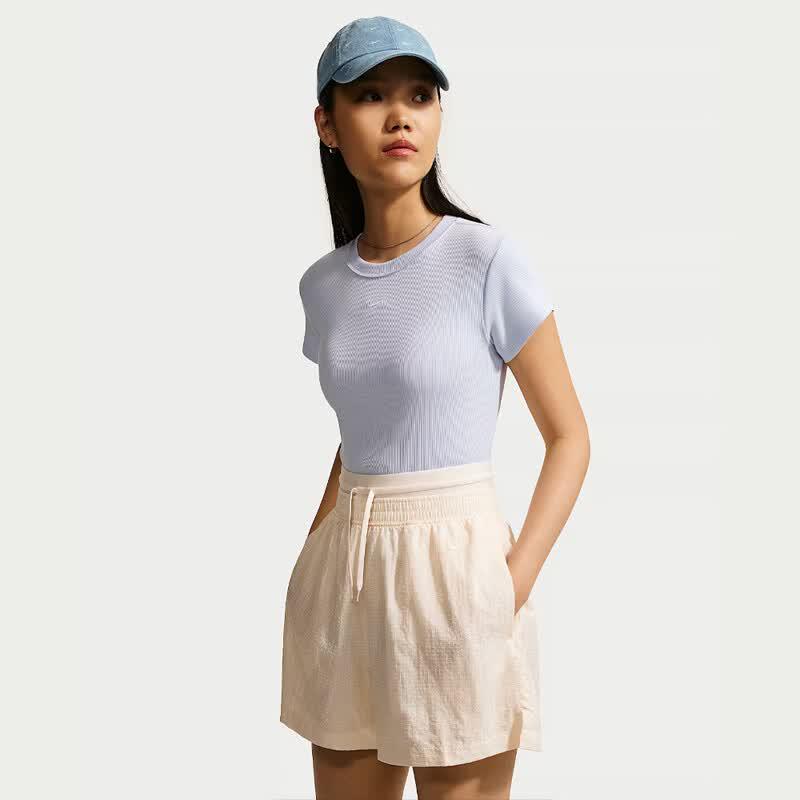 NIKE Women s Summer Breathable Woven Sports Shorts S
