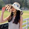 Breathable Sun Hat Wide Brim Visor Cap Fashion Bucket Hat  Beach