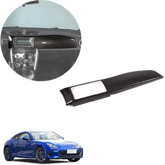 Center Console Navigation Panel Compatible with Toyot@ 86/Subaru BRZ/Scion FR-S 2012-2020 Center Console Dash Cover Navigation Frame Cover Decorative