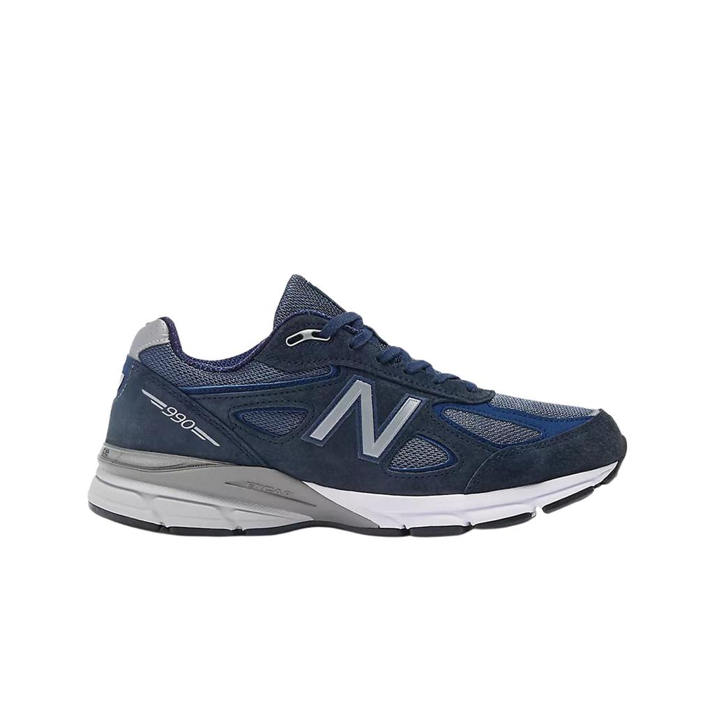 New Balance 990v4 Made In Usa Navy Silver
