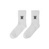 ANEW GOLF Men Logo Socks_Wh