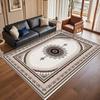 Retro Persian American Carpet Large Area Living Room Decoration Home Ethnic Style Bedroom Rug Cloakroom Lounge Soft Mat Washable