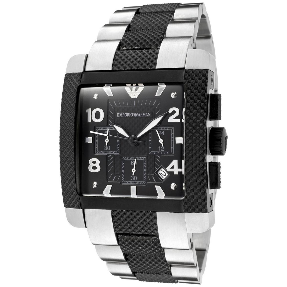 Super Merchant Hombre Negro Reloj Armani Ar5842. Cuarzo, Color