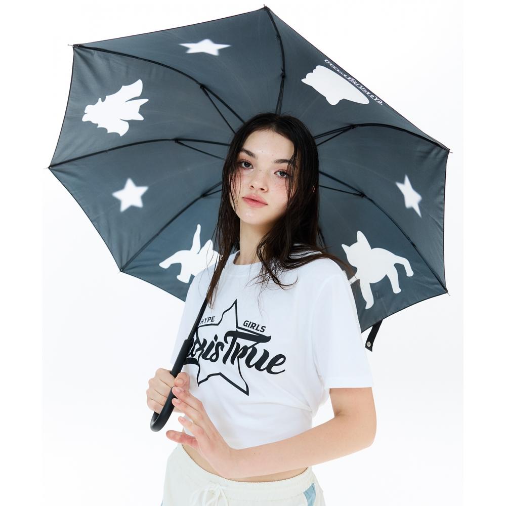 

LUV IS TRUE BE CAT UMBRELLABLACK