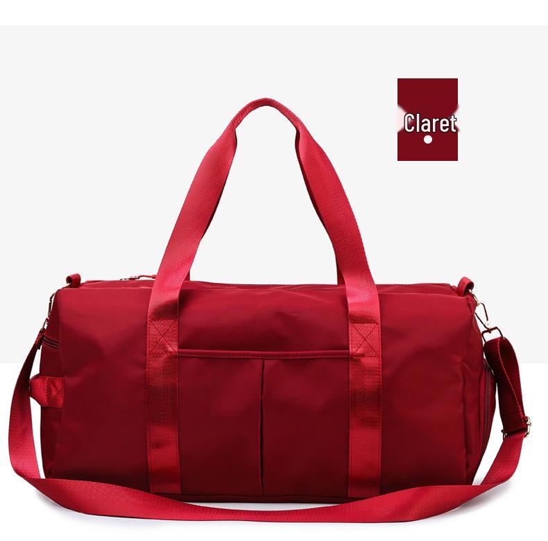 Stylish Women's Wet/Dry Swim & Gym Shoulder Bag – Lightweight, Trendy Sports Handbag for Travel & Yoga