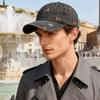 Washed Embroidery Puppy Cap Soft Duckbill Cap Versatile Distressed Baseball Cap  Women