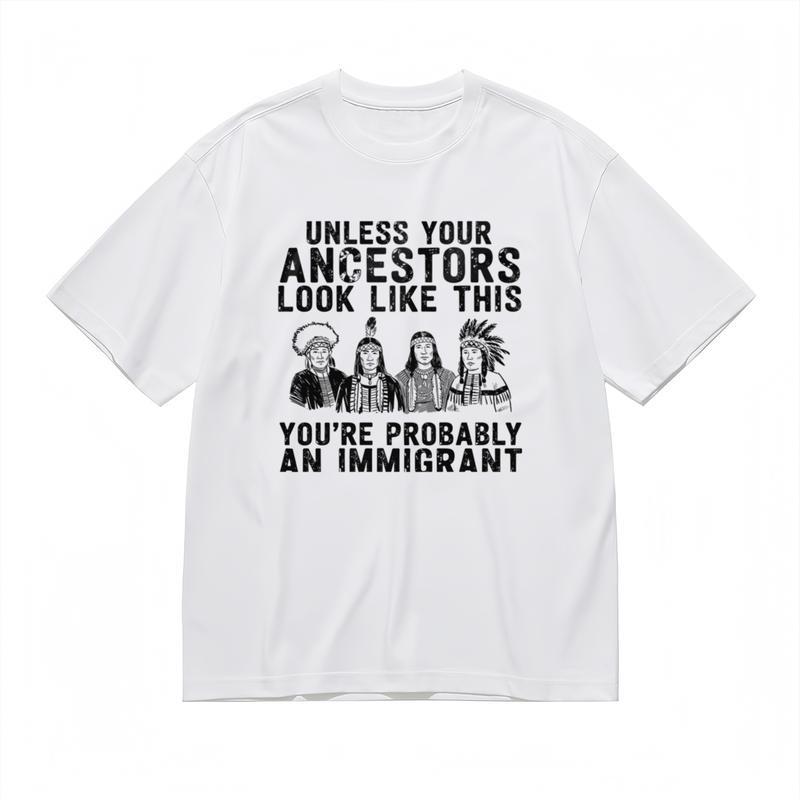 

Women s Trend Soft Classic T-Shirt Ethnic Inspired Portrait Art Design Tee 3XL