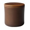 KINTO SCS Coffee Canister, 600ml, Brown, Coffee Bean Storage Container, Microwave and Dishwasher Safe, Gift, 27669