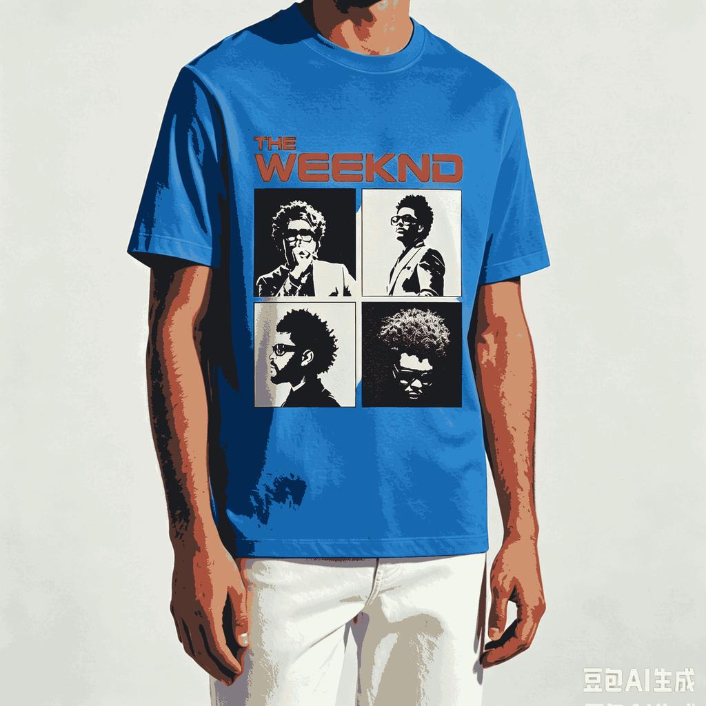 The Weeknd For Fan Gift Tshirt Unisex Unisex Harajuku Oversized Unisex Short Sleeve Streetwear High Quality Couples Classic Soft