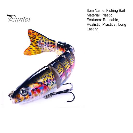 Artificial Bait 12.8cm/18g Bionic Simulation Fish Eyes Bright Color Realistic Looking Flexible Lure Treble Hook Design Colorful Highly Simulated