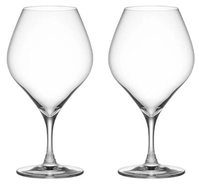 Kimura Glass Shop [Soprano 12oz Set of 2 Glasses (No Box)] Wine Glasses, Red Wine Glasses, Beer Glasses, Stylish Glasses, Pair Glasses, Wedding Gift,