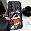 Janpan Anime C-Crayons-Shins-chans S25Ultra Phone Case For Samsung Galaxy S25 S24 S23 Ultra 5G S22 S20 Plus S21 FE S24FE Cover