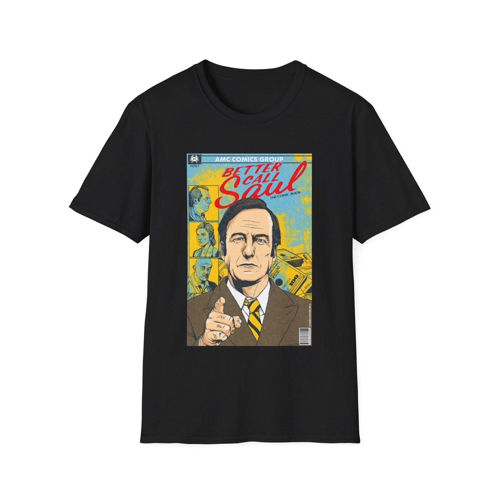 Better Call Saul Comic Book | Saul Goodman | Better Call Saul | Jimmy McGill | Saul Goodman Shirt | Better Call Saul Shirt | Unisex Tee M