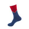 Moyu Trendige Baumwollsocken in Wadenhöhe mit Aufdruck für Damen und Herren – Herbst/Winter Kollektion