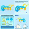 Self Made Unicycle Model Assembly Material Set Children Puzzle Toy For Kids Learning And Handson Fun