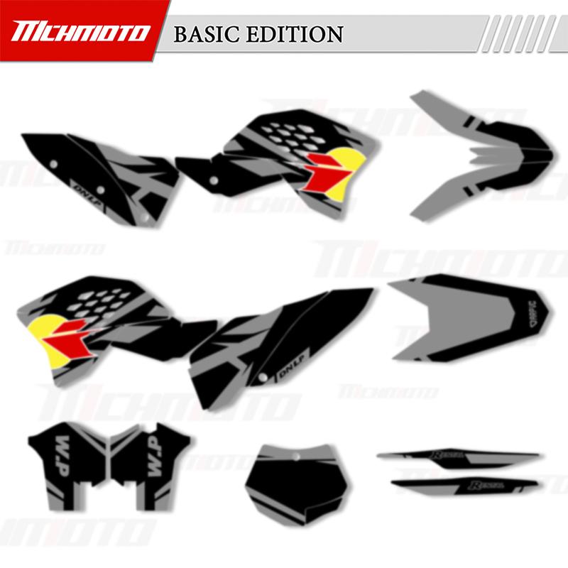 MCHMFG For KTM SX SXF 2007-2025 EXC XCW 2008-2026 Team Motorcycle Graphics Background Decals Sticker Kits
