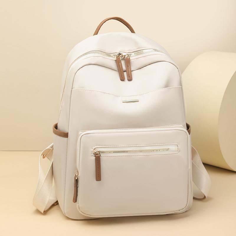 Women's Backpack Large Capacity Nylon Student Schoolbag Outdoor Lightweight Travel Backpack