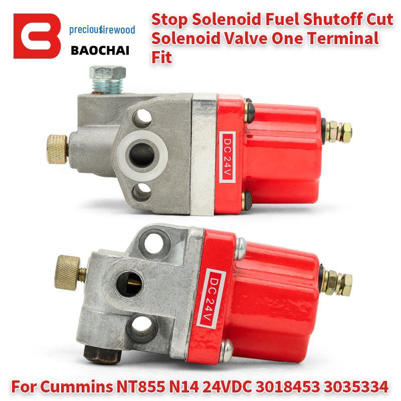 Diesel Generator Fuel Shut-off Solenoid Valve Assembly Flameout