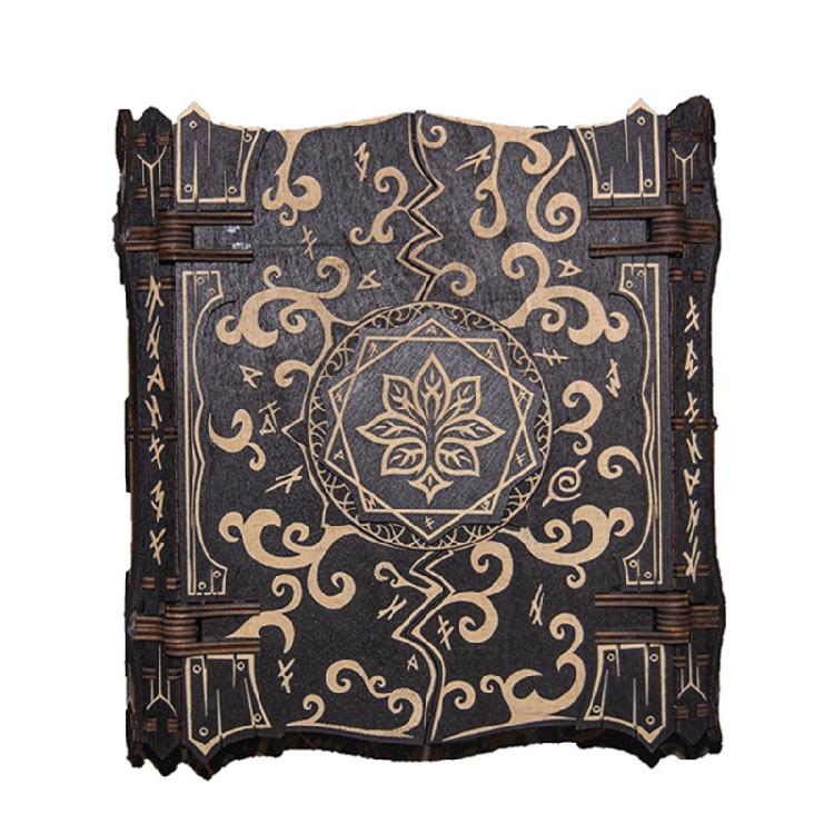 

Keepsakes Box Magics Book Box Wooden Storage Container Jewelry Box For Trinkets Desk Accessories 1