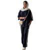  Cross-border European and American Women's Clothing Amazon Sports Long-sleeved Pullover Home Simple Top Casual Pants Set