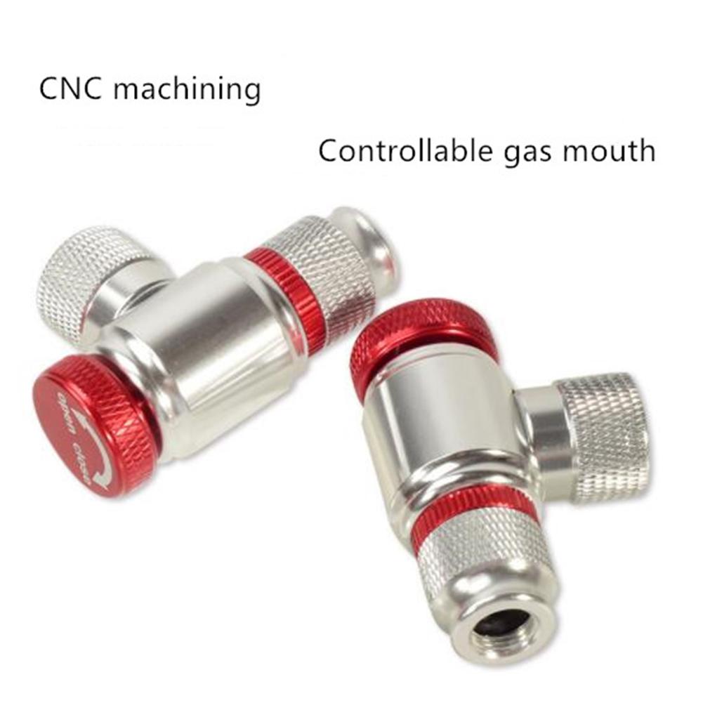 Bicycle Fast Inflatable Mini Mountain Road Bike Thickening Explosion-proof Portable CO2 Cylinder Pump