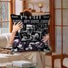 Famous Rock Band HIM Singer Cushion Cover Polyester Sofa Cushions Decorative Throw Pillows Home Decoration Pillowcover
