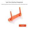 360° Rotating Super-Fast Charging Bracket With Detachable 88W Data Cable Converter Foldable Phone Stand For All Type-C