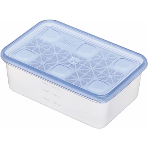 Asahi Kasei Home Products AsahiKASEI Ziploc Storage Container, Rectangular, 1900ml, 1 Container