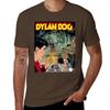 T-shirt DYLAN DOG abbigliamento estivo neri sublimi pesanti abbigliamento uomo