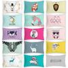 Satin Pillow Digital Printed Plain Satin Polyester Pillowcase Bedding Summer Cool Summer Pillowcase