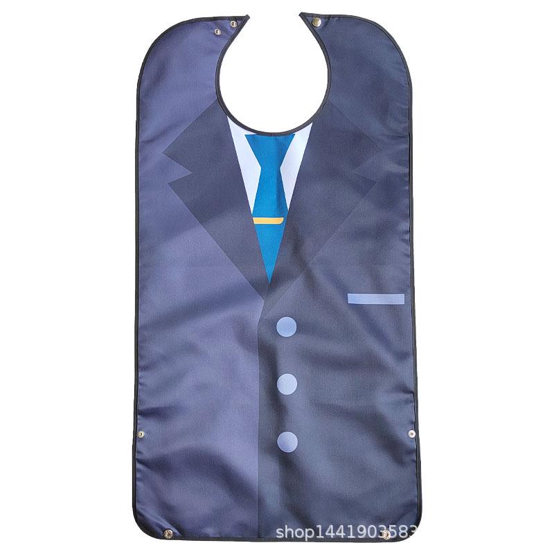 Waterproof Adult Bib for Seniors - Ideal for Mess-Free Meals