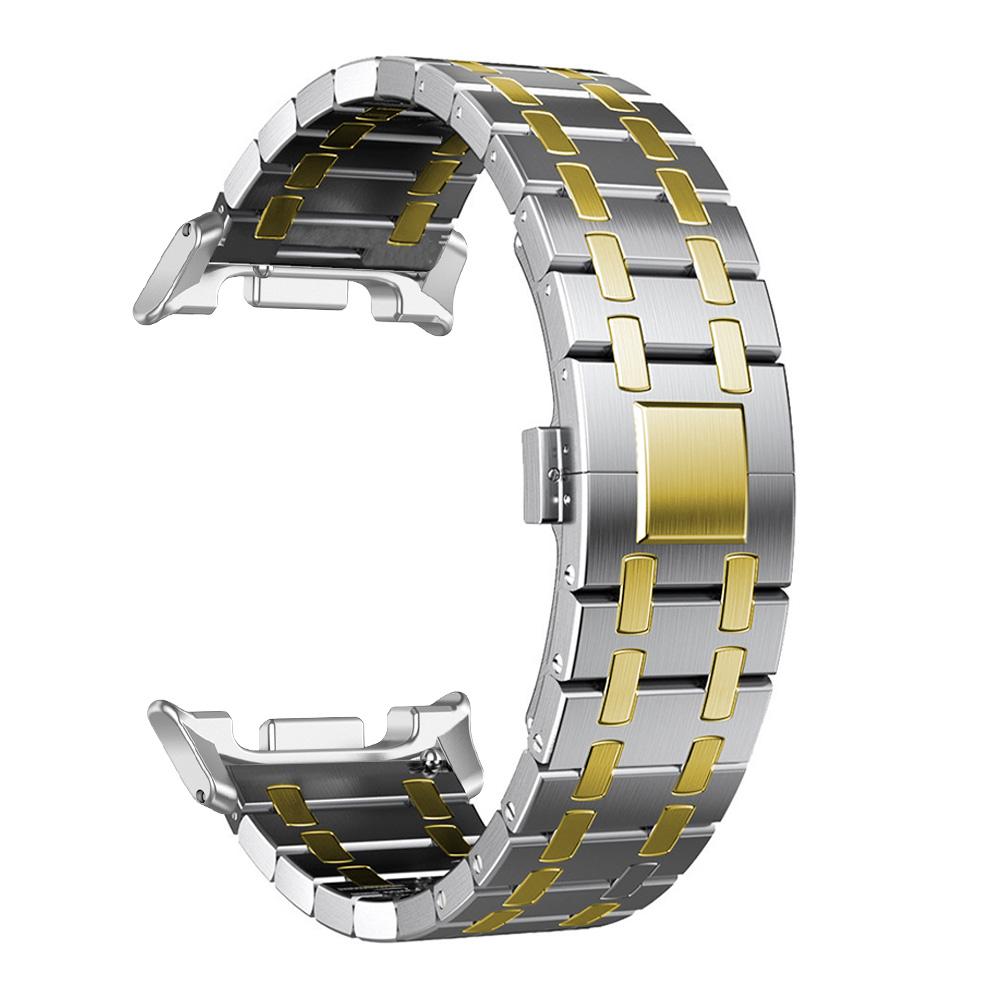 Luxus Metallarmband für Samsung Galaxy Watch 8 Classic 8 44mm Edelstahl Lückenloses Armband für Watch 8 40mm Herren Armband Uhrenarmband